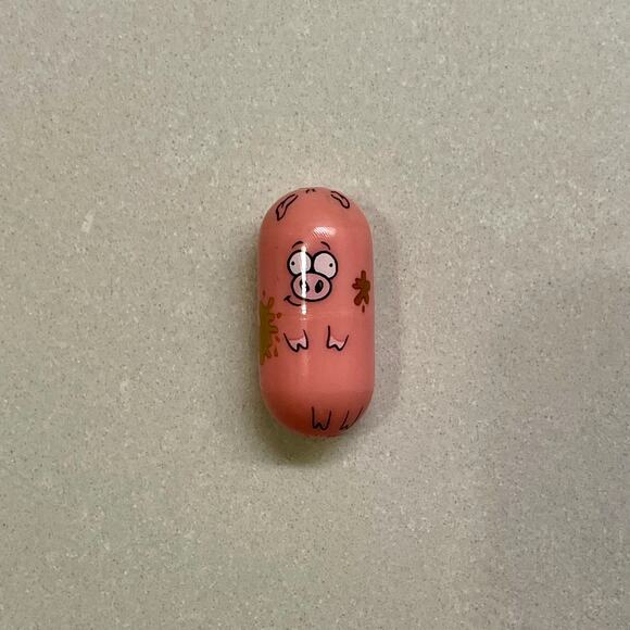 Mighty Beanz 2003 Series 2 Pig Bean #78 - Picture 1 of 6